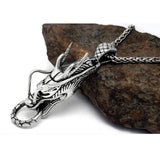 Dragon Pendant Stainless Steel Necklace