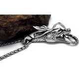 Dragon Pendant Stainless Steel Necklace