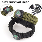 5 in 1 Survival Paracord Bracelet