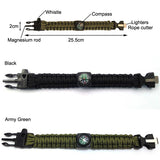 5 in 1 Survival Paracord Bracelet