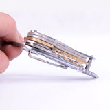 Multifunctional Quickdraw Key Holder Stainless Steel Carabiner