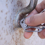 Multifunctional Quickdraw Key Holder Stainless Steel Carabiner