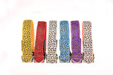 Leopard LED Safety Dog Collar