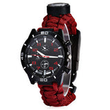 5 in 1 Outdoor Survival Watch Bracelet