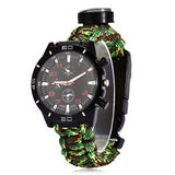 5 in 1 Outdoor Survival Watch Bracelet