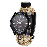 5 in 1 Outdoor Survival Watch Bracelet