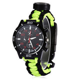 5 in 1 Outdoor Survival Watch Bracelet
