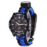 5 in 1 Outdoor Survival Watch Bracelet