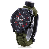 5 in 1 Outdoor Survival Watch Bracelet