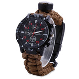 5 in 1 Outdoor Survival Watch Bracelet